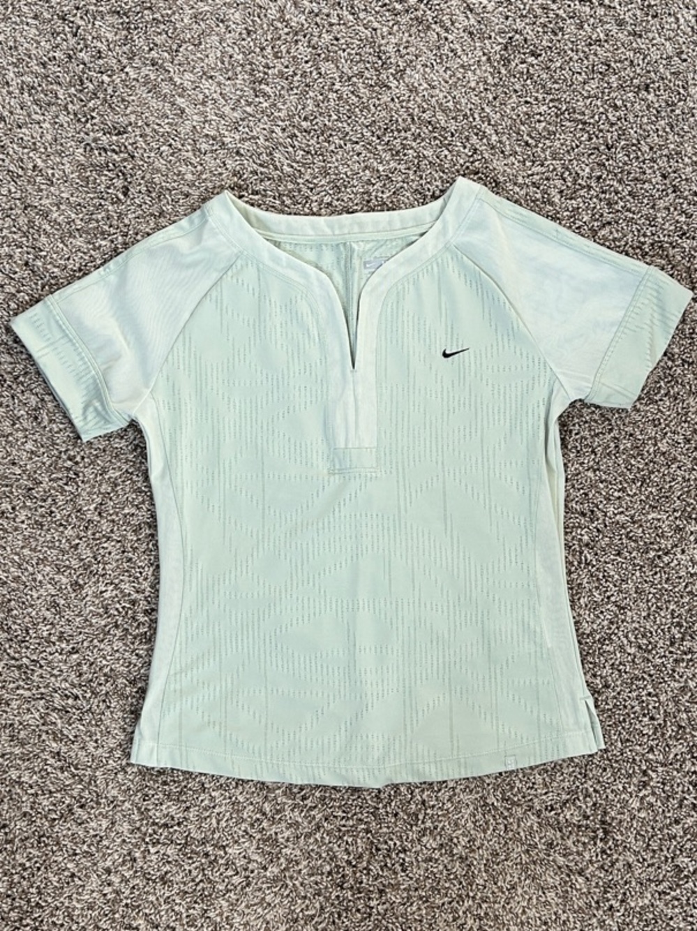 NWOT Vintage Nike Women’s Fit Dry Short Sleeve Athletic Top | Mint Green | M